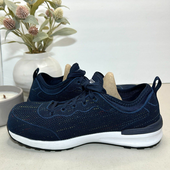 Skechers Bulklin Balran Safety Toe Work Sneakers Navy/White 108033 Women's 7.5/8 - Picture 7 of 10